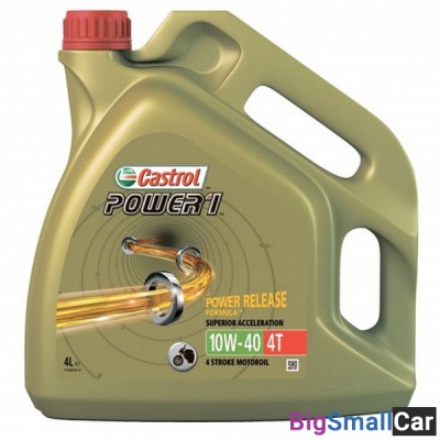 Масло моторное CASTROL 4T POWER1 10W40 4L 15688C Масло моторное CASTROL 4T POWER1 10W40 4L 15688C